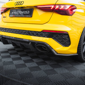 [Carbon] Maxton rear side splitters for Audi RS3 Sportback 8Y