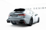 [Carbon] Maxton rear side splitters for Audi RS6 C8 / C8 Facelift