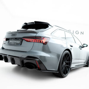 [Carbon] Maxton rear side splitters for Audi RS6 C8 / C8 Facelift