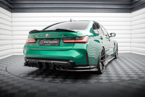 [Carbon] Maxton rear side splitters for BMW M3 Sedan / Touring G80 / G81