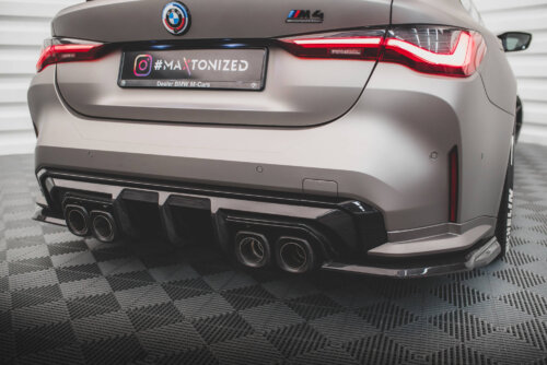 [Carbon] Maxton rear side splitters for BMW M4 G82 / G82 Facelift