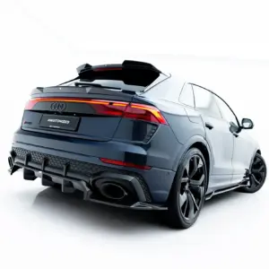 [Carbon] Maxton stražnji splitter (s vertikalnim šipkama) za Audi RSQ8 Mk1 Facelift