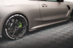 [Carbon] Maxton side skirt diffusers for BMW M4 G82 / G82 Facelift