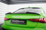 [Carbon] Maxton spoiler cap for Audi RS3 / S3 / A3 S-Line / Standard Sedan 8Y