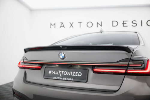 [Carbon] Maxton spoiler cap for BMW 7 G11 / G11 Facelift