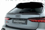 [Carbon] Maxton spoiler cap (lower) for Audi RS6 C8 / C8 Facelift