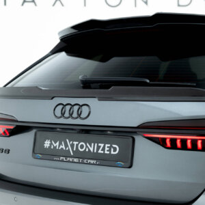 [Carbon] Maxton spoiler cap (lower) for Audi RS6 C8 / C8 Facelift