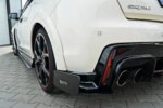 Maxton Racing Rear Side Splitters Honda Civic IX Type R