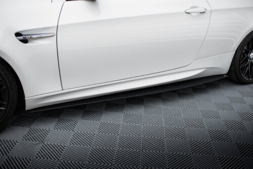 Maxton racing side skirt diffusers for BMW M3 E92 / E93 (PREFACE MODEL)