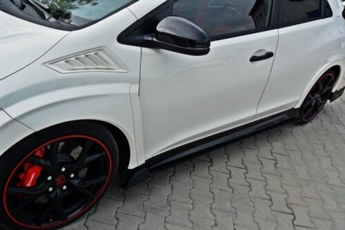 Maxton racing side skirt diffusers for HONDA CIVIC IX TYPE R