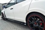Maxton racing side skirt diffusers for HONDA CIVIC IX TYPE R