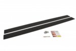 Maxton racing side skirt diffusers for MAZDA 3 MK2 SPORT (PREFACE)