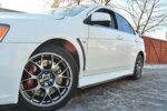 Maxton racing side skirt diffusers for Mitsubishi Lancer Evo X