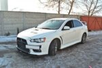 Maxton racing side skirt diffusers for Mitsubishi Lancer Evo X