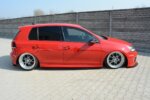 Maxton racing side skirt diffusers for Volkswagen Golf GTI 35th / R20 Mk6