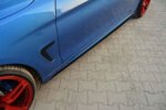 Maxton racing side skirt diffusers for BMW 4 Coupe / Gran Coupe / Cabrio M-Pack F32 / F36 / F33