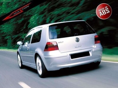Maxton rear diffuser for VW GOLF 4 25'TH ANNIVERSARY LOOK (without exhaust hole)