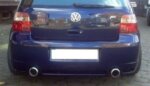 Maxton rear bumper for GOLF 4 R32 LOOK