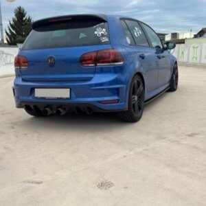 Maxton rear bumper for VW GOLF VI (R400 LOOK)