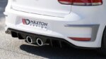 Maxton rear bumper for VW GOLF VI (R400 LOOK)