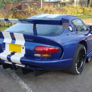 Maxton stražnji difuzor za DODGE VIPER GTS