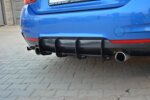 Maxton rear diffuser & rear side splitters for BMW 4 Coupe / Gran Coupe / Cabrio M-Pack F32 / F36 / F33