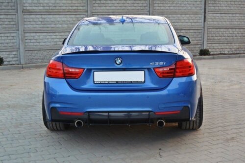 Maxton rear diffuser & rear side splitters for BMW 4 Coupe / Gran Coupe / Cabrio M-Pack F32 / F36 / F33