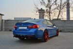 Maxton rear diffuser & rear side splitters for BMW 4 Coupe / Gran Coupe / Cabrio M-Pack F32 / F36 / F33