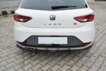 Maxton rear diffuser for SEAT LEON III FR