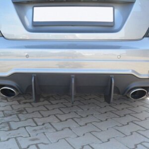 Maxton stražnji difuzor v.2 za Mercedes C W204 AMG-Line (FACELIFT)