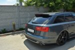 Maxton rear side splitters for AUDI A6 C7 S-LINE