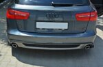 Maxton rear side splitters for AUDI A6 C7 S-LINE