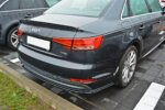 Maxton rear side splitters for Audi A4 B9 S-Line