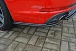 Maxton rear side splitters for Audi A4 B9 S-Line