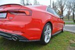 Maxton rear side splitters for Audi A5 F5 S-Line