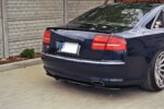 Maxton rear side splitters for Audi A8 W12 D3