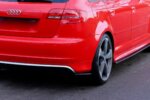 Maxton rear side splitters for Audi RS3 8P