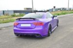 Maxton rear side splitters for Audi RS5 Mk1 (8T) Facelift