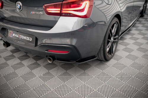 Maxton rear side splitters for BMW 1 F20/F21 M-Power (FACELIFT)