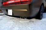 Maxton rear side splitters for DODGE CHALLENGER MK3. PHASE-I SRT8 COUPE