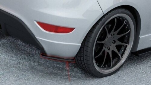 Maxton rear side splitters for FORD FIESTA