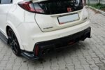 Maxton rear side splitters for HONDA CIVIC IX TYPE R