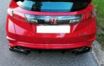 Maxton rear side splitters for HONDA CIVIC VIII TYPE-R GP