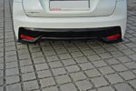 Maxton rear side splitters for Honda Civic Mk9 Facelift