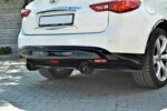Maxton rear side splitters for INFINITI QX70