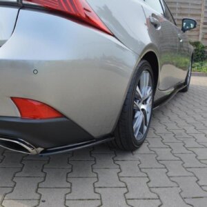 Maxton rear side splitters for Lexus IS Mk3 Facelift T