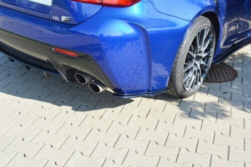 Maxton rear side splitters for Lexus RC F