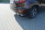 Maxton rear side splitters for Lexus RX Mk4 T