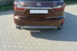 Maxton rear side splitters for Lexus RX Mk4 T