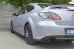 Maxton rear side splitters for MAZDA 6 MK2 SPORT HATCH (GH-SERIES) PREFACE